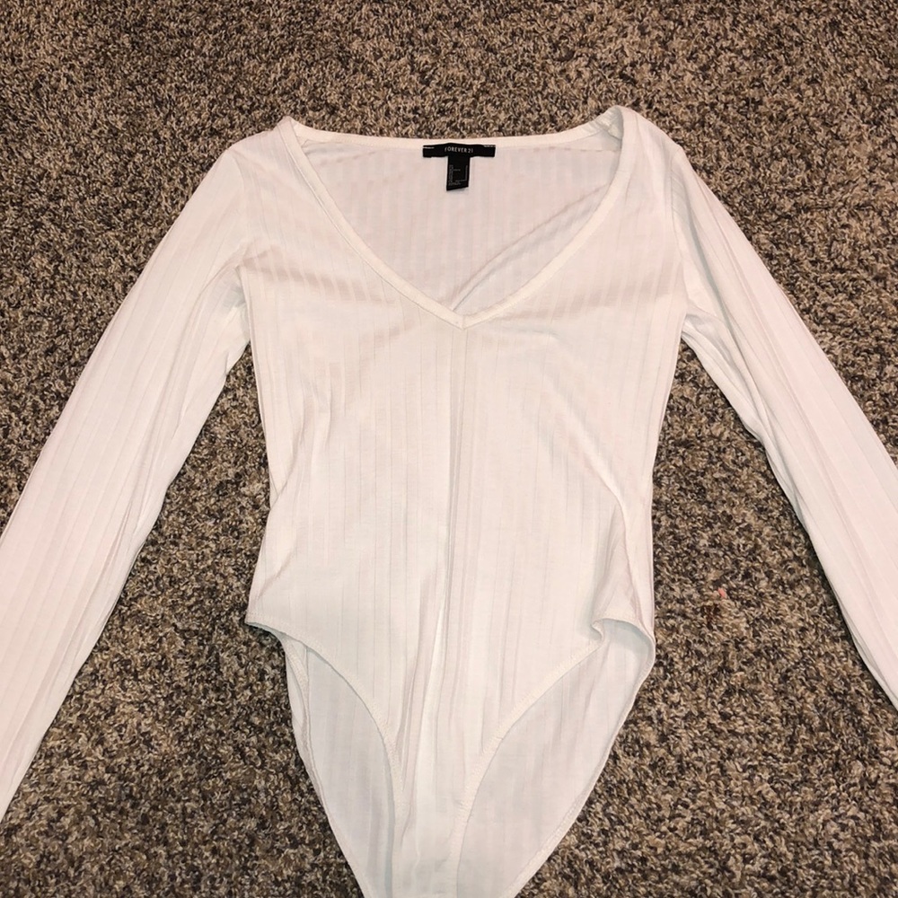 Forever 21 white bodysuit